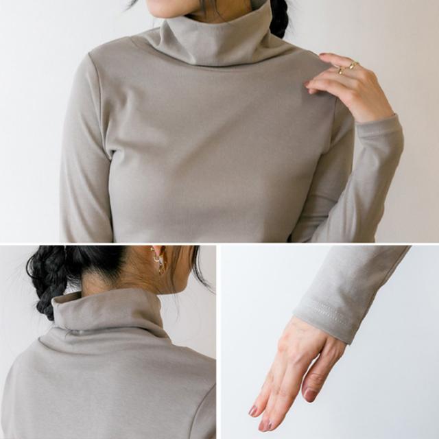 長袖,シャツ,ハイネック