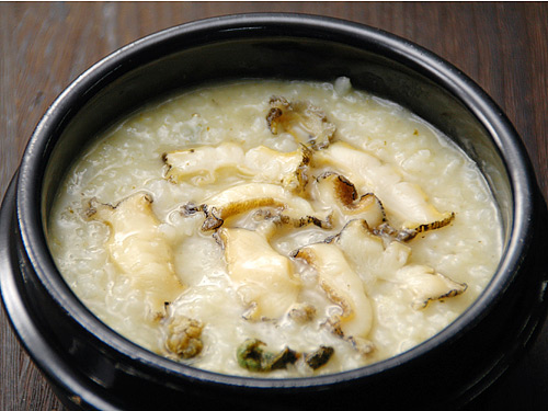 あわび粥3