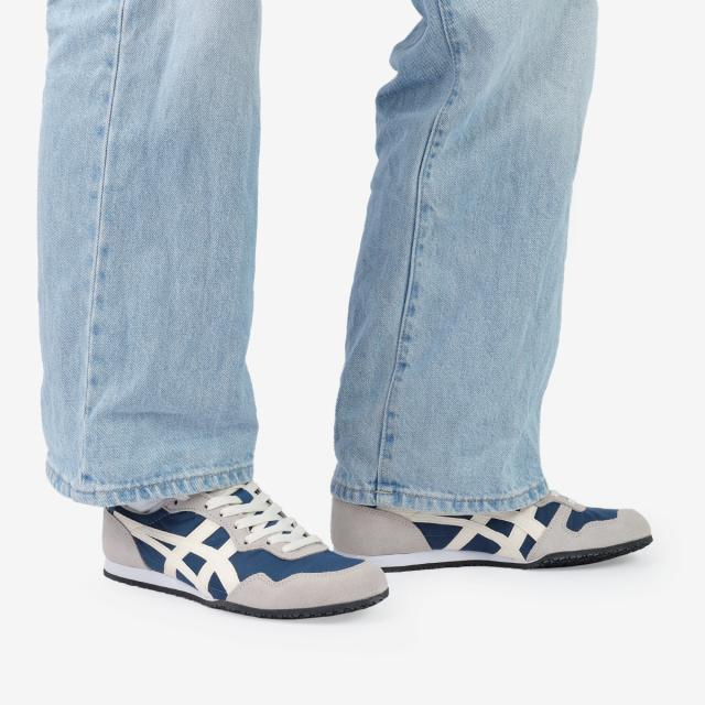 送料込 オニツカタイガー SERRANOセラーノ MAKO BLUE/CREAM Onitsuka Tiger SERRANO オニツカタイガー セラーノ メンズ