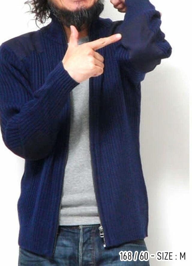 ジップセーター