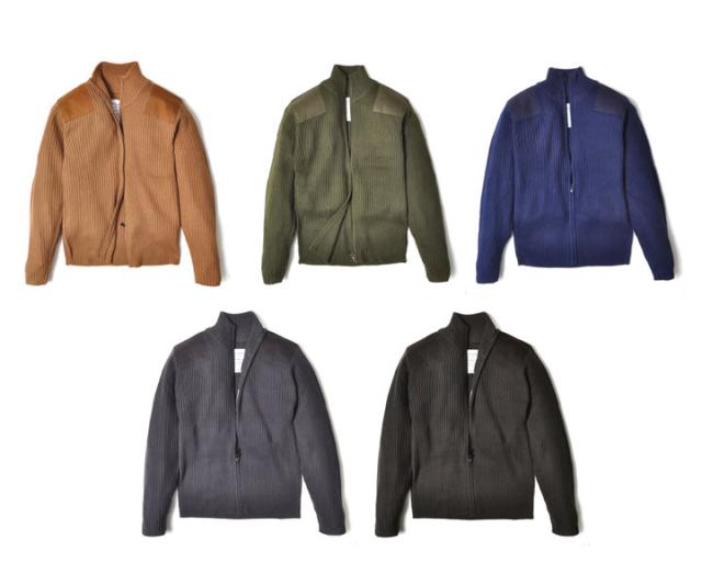 ジップセーター