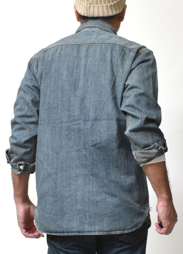 デニムワークシャツ