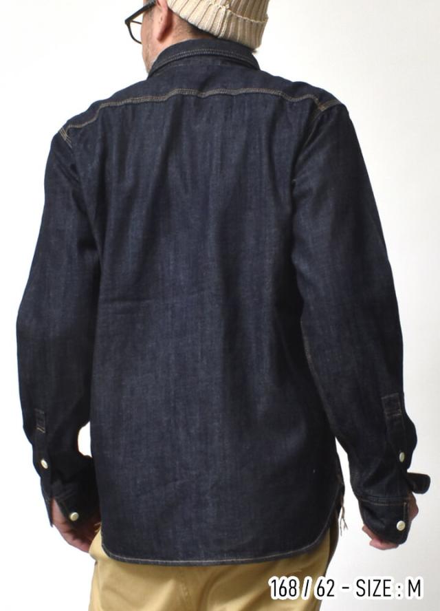 デニムワークシャツ