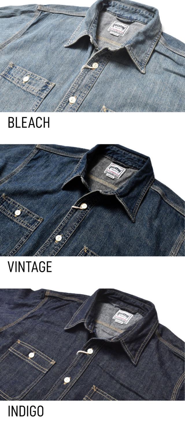 デニムワークシャツ