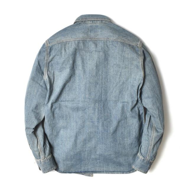 デニムワークシャツ