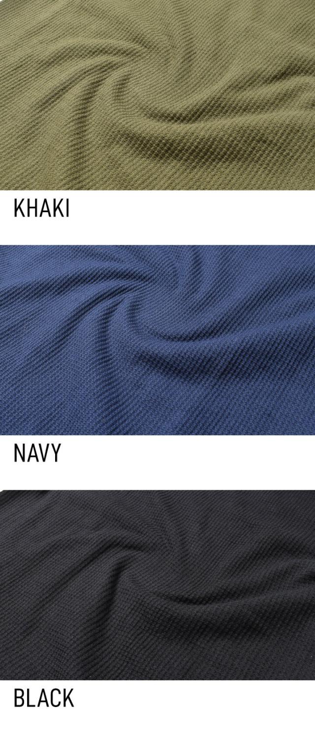 サーマルワッフルTシャツ