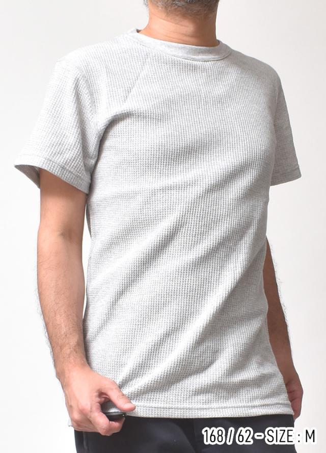 サーマルワッフルTシャツ