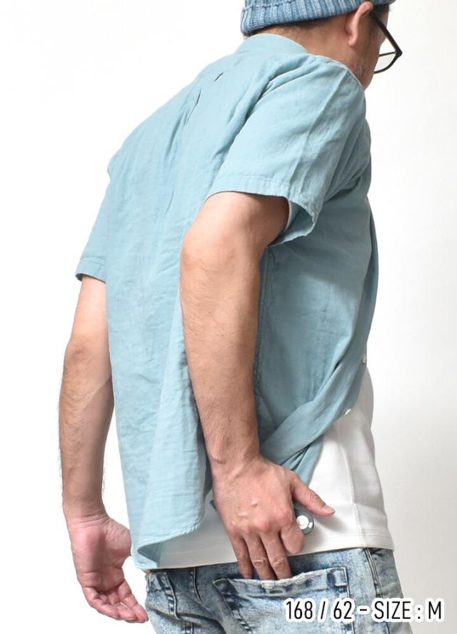 ダブルガーゼ 半袖シャツ