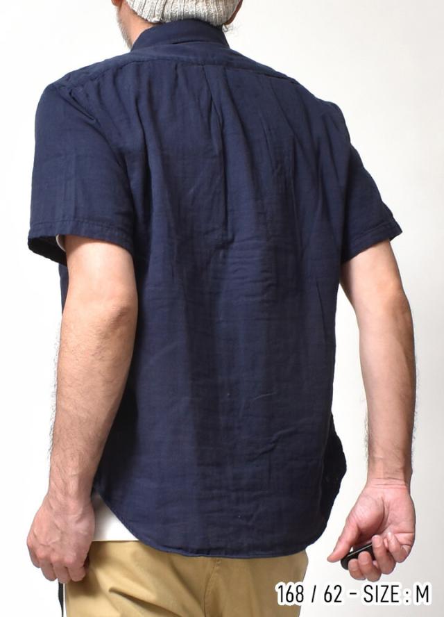 ダブルガーゼ 半袖シャツ