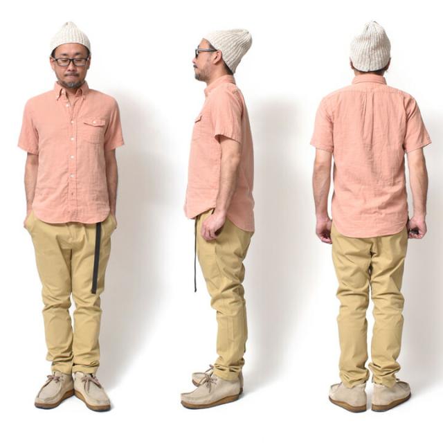 ダブルガーゼ 半袖シャツ