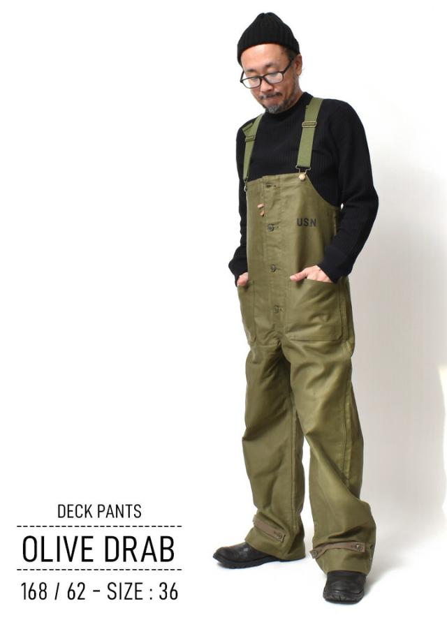 オーバーオール デッキパンツ
