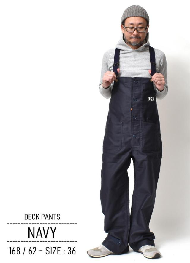 オーバーオール デッキパンツ