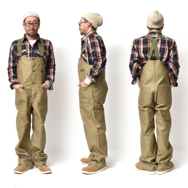 オーバーオール デッキパンツ