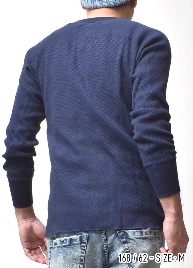 ヘンリーネック厚手サーマル