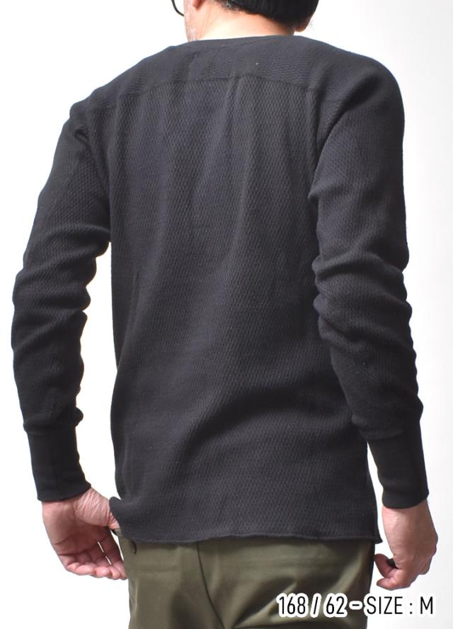 ヘンリーネック厚手サーマル