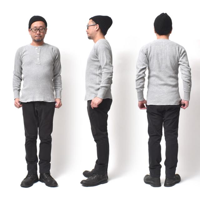 ヘンリーネック厚手サーマル