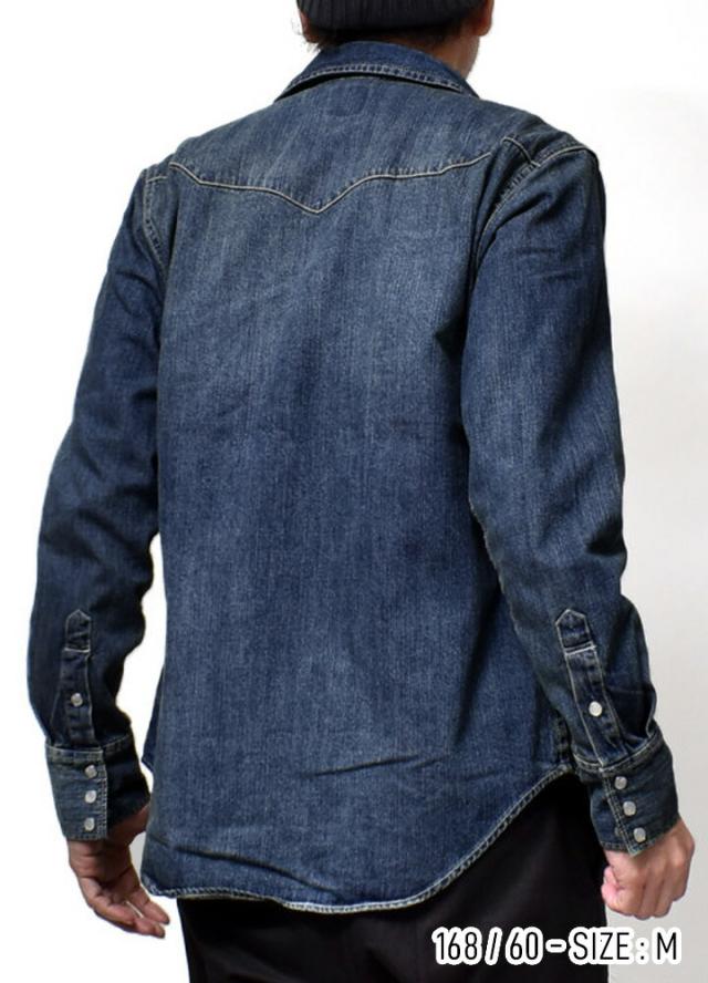 ウエスタンデニムシャツ
