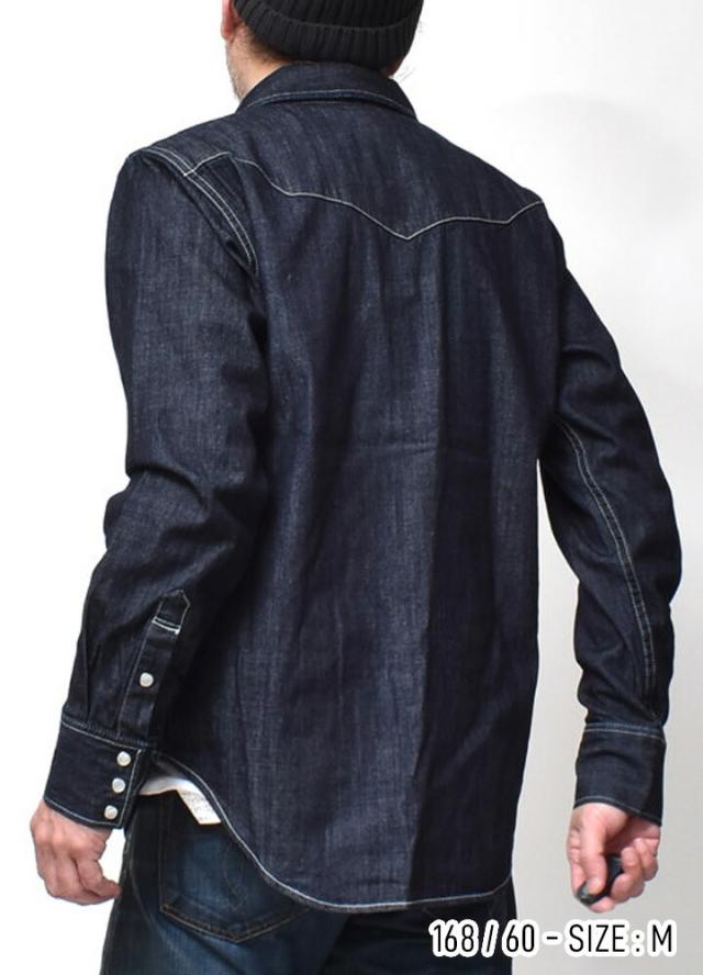 ウエスタンデニムシャツ