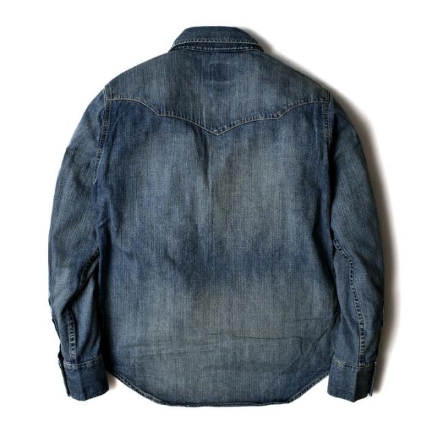 ウエスタンデニムシャツ