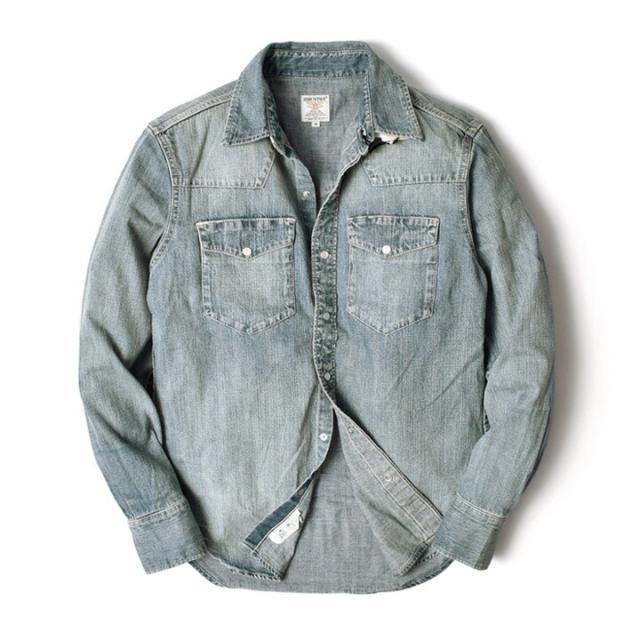 ウエスタンデニムシャツ