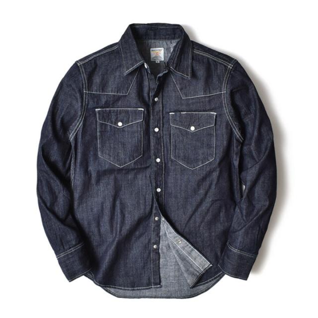 ウエスタンデニムシャツ