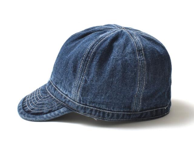 デニムアーミーキャップ