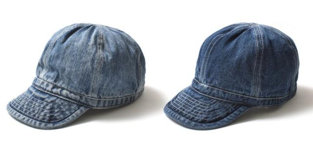 デニムアーミーキャップ