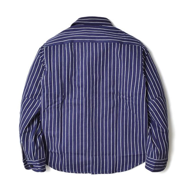 ストライプワークシャツ