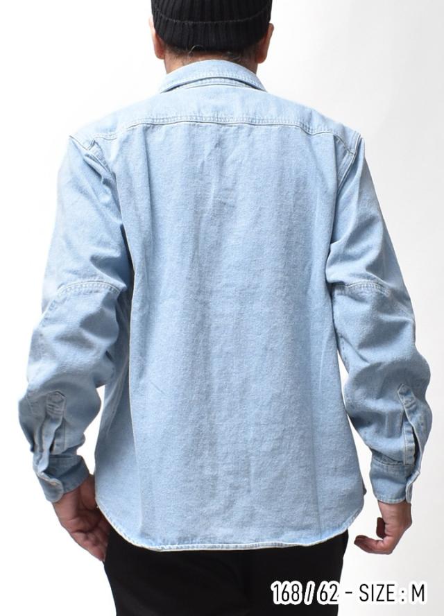 デニムワークシャツ