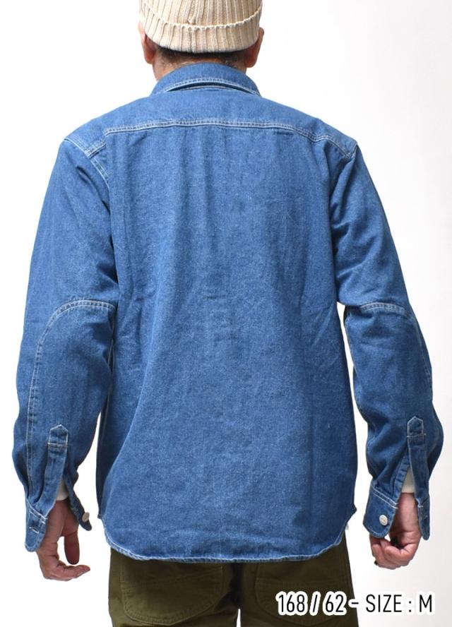 デニムワークシャツ