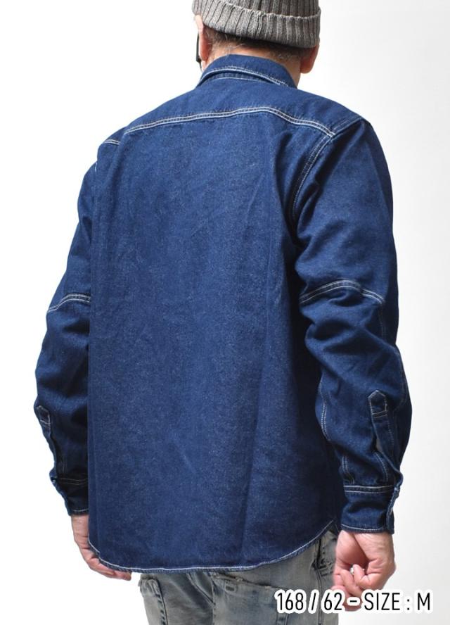 デニムワークシャツ