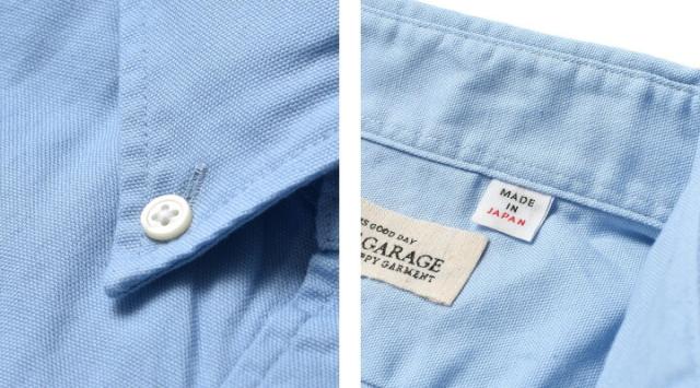 ボタンダウンオックスフォードシャツ