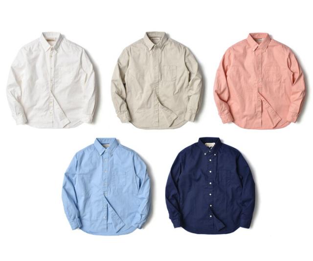 ボタンダウンオックスフォードシャツ