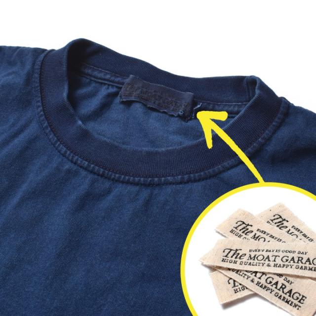 インディゴ半袖Tシャツ