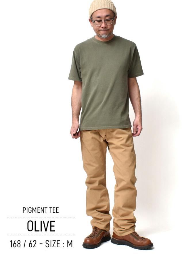 ピグメントTシャツ