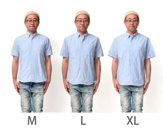 半袖オックスシャツ