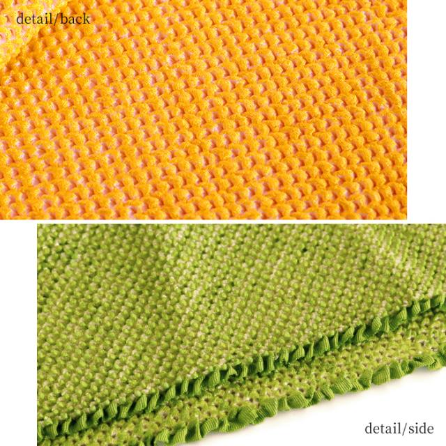 《正絹四つ巻き総絞り帯揚げ 振袖用》振袖姿用帯揚げ【振袖用帯揚げ】（赤 黄 緑 総絞り 絞り 四巻 地紋柄/成人式 振袖 結婚式 お祝い 晴れの日 着付け小物)