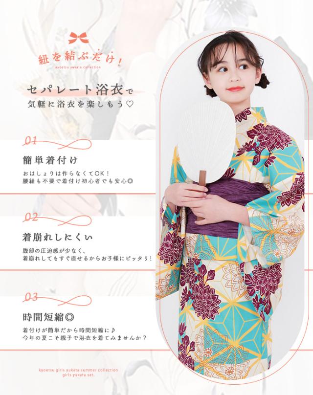 セパレート浴衣説明