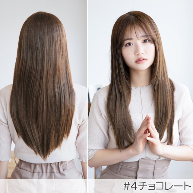50cm10本分（5シート） 人毛シールエクステ 全20色 人毛エクステ