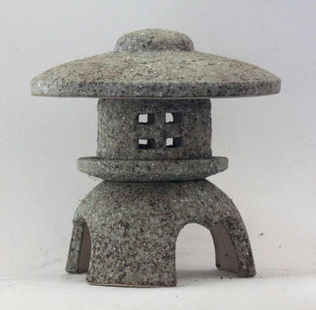 古信楽丸雪見灯籠8号