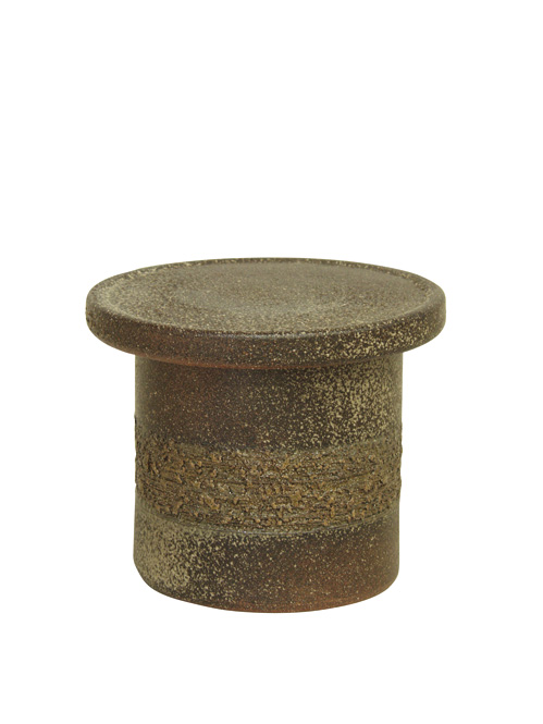 信楽焼 フラワースタンド 窯肌花台9号