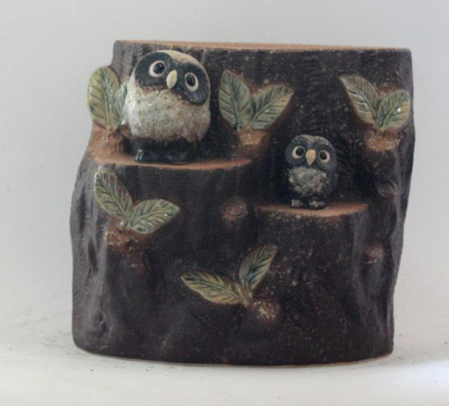 信楽焼 フラワースタンド