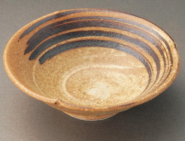 イラボ鉄刷毛目5.3反鉢［信楽焼　陶器・信楽焼　キッチン　食器　向付］