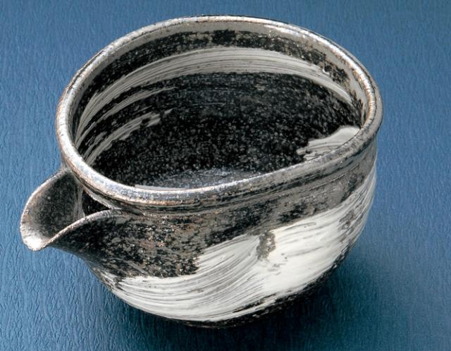 刷毛目片口小鉢［信楽焼　陶器・信楽焼　キッチン　食器　小鉢　取鉢　］