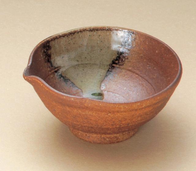 焼〆瓢型小鉢　信楽焼　陶器・信楽焼　キッチン　食器　小鉢　取鉢　］