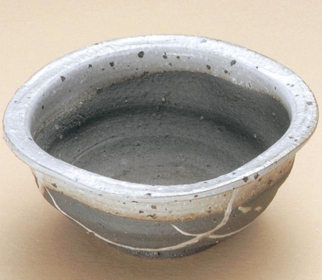 灰化粧流し角小鉢　信楽焼　陶器・信楽焼　キッチン　食器　小鉢　取鉢　］