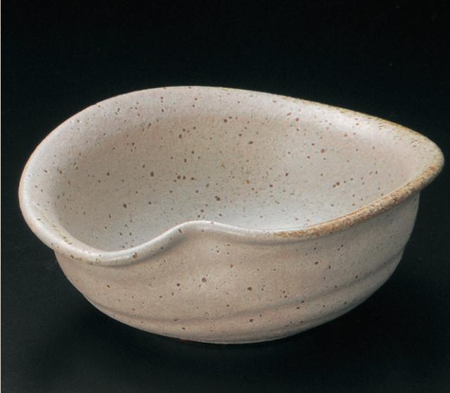 灰釉マット5.0たわみ小鉢　信楽焼　陶器・信楽焼　キッチン　食器　小鉢　取鉢　］