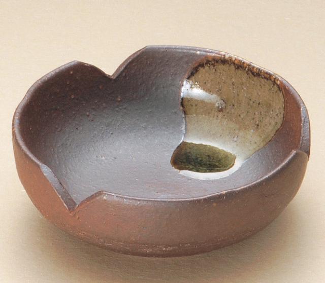焼〆三割小鉢浅　信楽焼　陶器・信楽焼　キッチン　食器　小鉢　取鉢　］