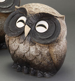 ほほえみふくろう　茶（7号）