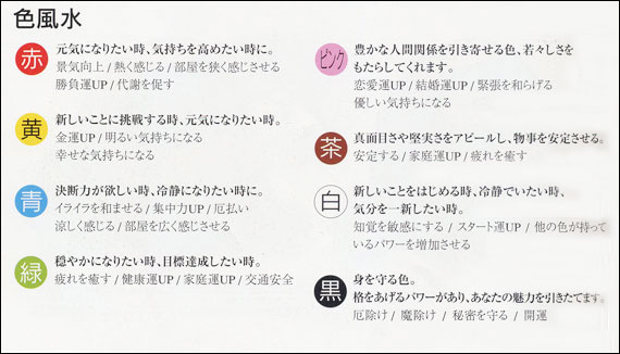 信楽焼　色風水